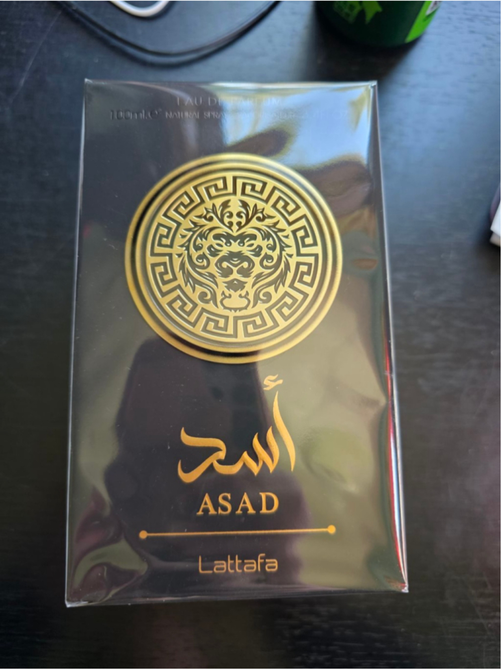 Men's Lattafa Asad Eau de Parfum One Size Black Gold 100 ml